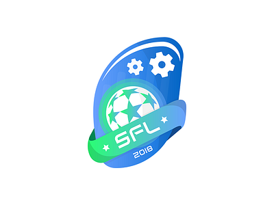 FootBall League Logo branding design esports football illustration logo