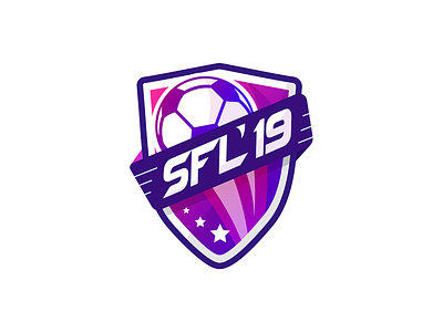 FootBall League Logo branding design esports football illustration logo