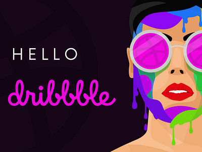 Hello Dribbble! design hello dribbble player