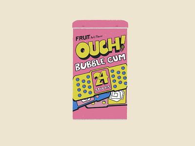 Ouch! Bubble Gum