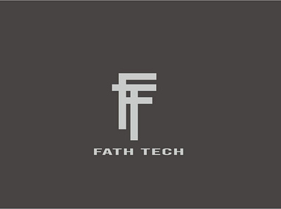 Fath Tech Logo Minimalist Modern 3d animation branding design graphic design illustration logo motion graphics ui vector