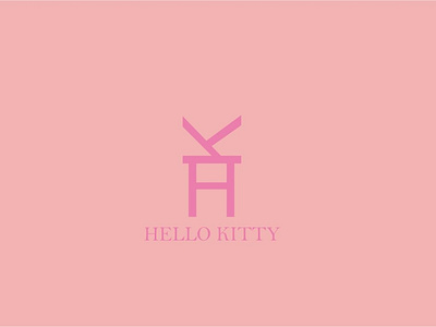 Hello Kitty Logo Minimalist Modern