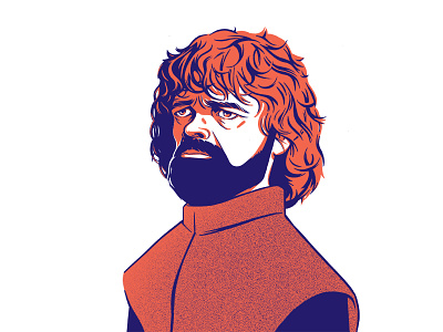 Tyrion Lannister 2 colors character character design fan art game of thrones got illustration pop pop art pop culture procreate tyrion