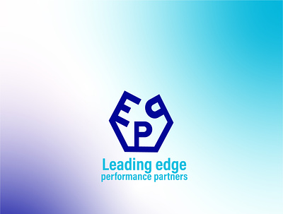 leading edge performance branding graphic design logo