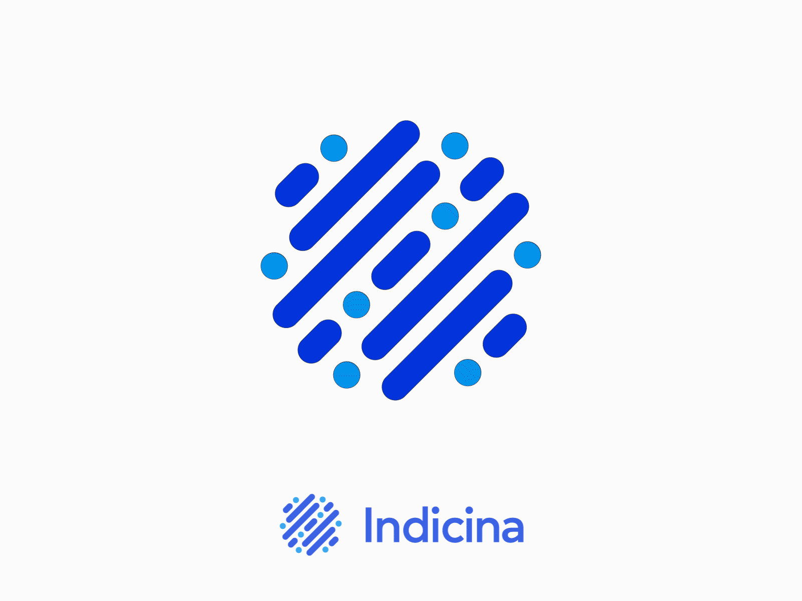 Indicina Logomark animation brand branding clean design graphics identity identity design logo logotype minimal vector