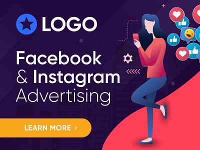 Advertisement Banner - Social Platform ads design advertisment banner ads banner design platform design social media