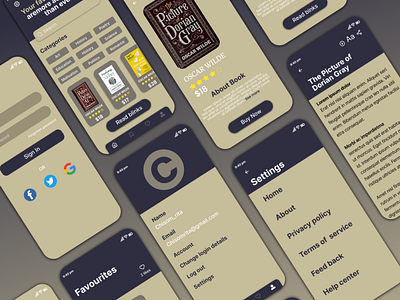 Book Store App app booksoreapp design figma graphic design ui