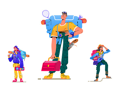 Travel illustratoins