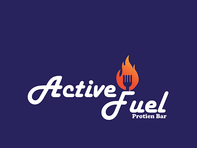 active fuel logo design