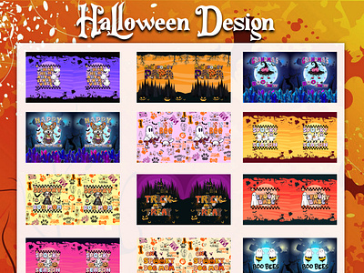 Halloween Tumbler Svg DucNH Design branding graphic design vector