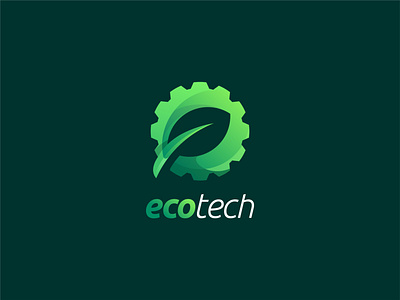 ECO TECH Logo app brand brand identity branding branding and identity branding design design graphic design icon logo