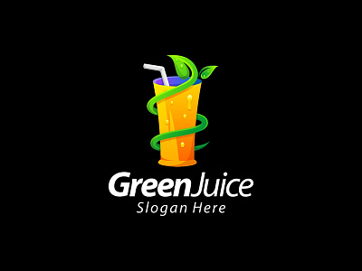 Green Juice Gradient Logo