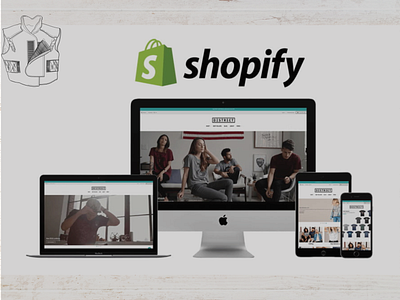 Make Your Brand Store On Shopify design graphic design logo shopify shopify website