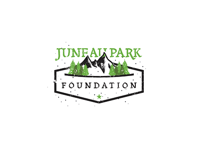 Park Foundation alaska badge classic foundation grunge texture logo logodesign mountain old park vintage