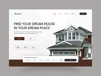 Real estate home page design branding figma home page design real estate real estate homepage ui ui design uiux user experience user interface ux design uxui web design website