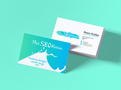 The SEO Room Business Card Design.