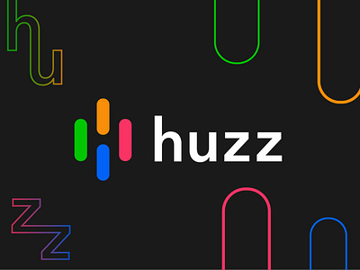 Huzz Logo design.