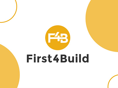 First4Build Logo design.