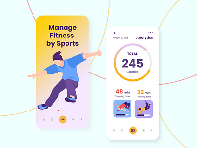 Sports App UI design. appdesign appui appuidesign appux figmauidesign fitnessappdesign fitnessappui fitnessappux mdnuruddinsarker mobileapp mobileappdesign mobileuidesign nur sportsappui sportsappux ui uidesign uidesignbyxd ux uxdesign