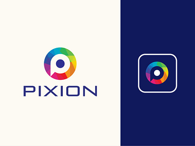 Pixion Logo design.