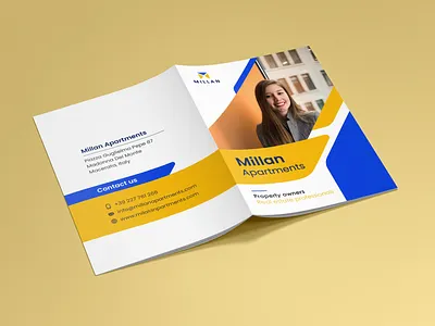 Millan Brochure design. annualreport apartmentbrochure bifoldbrochure brochure brochurecoverdesign companybrochure companyprofile corporateannualreport corporatebrochure corporatecompanyprofile graphic design mdnuruddinsarker nur officialbrochure printdesign printitems