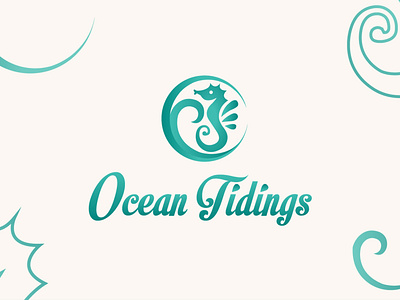 Ocean Tiding Logo design.