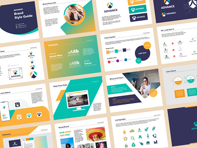 Advance Brand Guidelines. brandbook branddesign brandguide brandguidelines branding brandingdesign brandingguide brandingkits brandingservices brandmanual brands brandstyleguide consultingbrandguide consultingbrandguidelines logoguidelines mdnuruddinsarker modernbrandguide nur techbrandguidelines