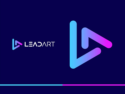 LeadArt Logo Design.