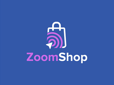 Zoom shop Logo Design.