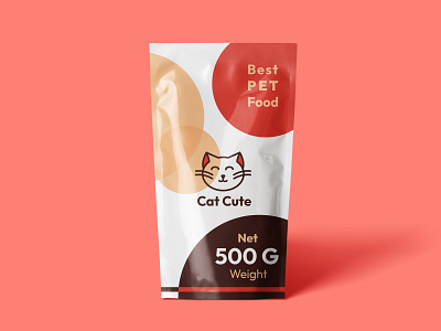 Cat Cute Packaging Design.