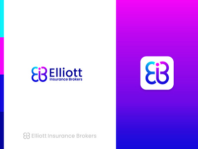 Elliott Insurance Brokers Logo Design.