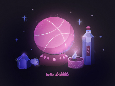 Magic Dribbble Debut!