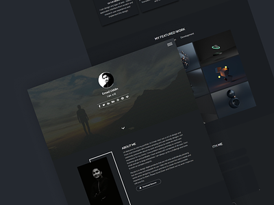 Emad Uddin Personal Portfolio Website app branding designer portfolio exploration figma graphic design motion graphics personal portfolio portfolio portfolio ui portfolio webdesign portfolio website ui uidesign uiportfolio uitrends userexperience ux uxdesigner portfolio uxresearh