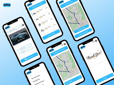 UI design for vehicle booking app 3d design graphic design illustration logo ui ux