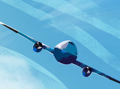 Plane 2d 2danimation animation art creative design illustration plane