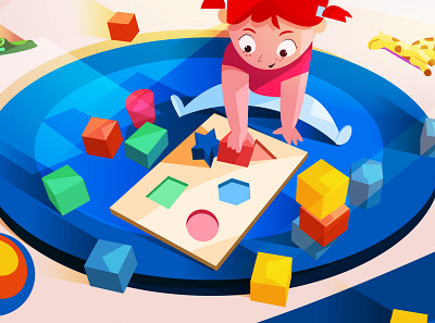 Educational game 2d animation animationstudio childrensday color creative design illustration