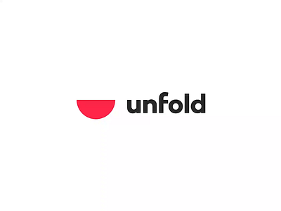 I've Joined Unfold 🍉 animation branding design figma logo new job product design prototype unfold