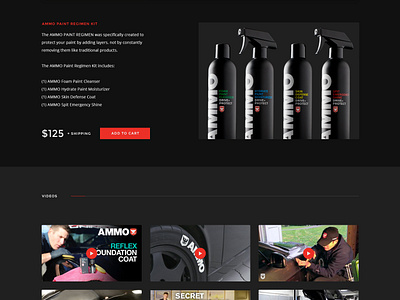 Ammo NYC Redesign Proposal by Andrea Vollendorf on Dribbble