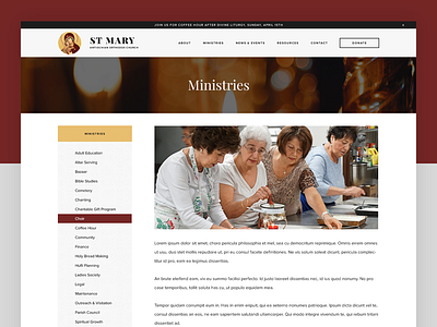 St. Mary - Ministries