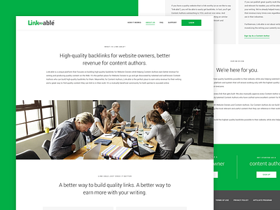 Link-Able: About Page