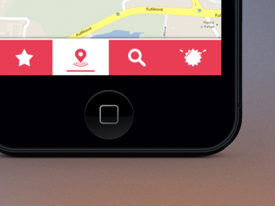 Transit - tab bar app icons iphone iphone app navigation tab bar tabbar transit ui