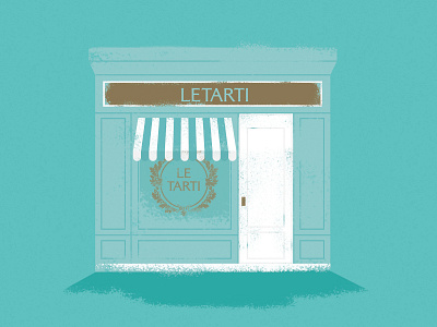 Cafe LeTarti boutique cafe cafe logo france paris