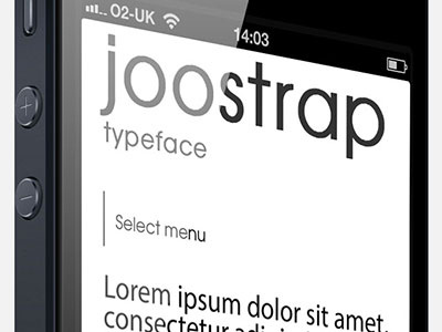 Joostrap Bootstrap Typeface bootstrap iphone joomla joostrap rwd typeface