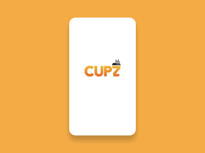 Cupz Splash Screen IOS App after effects animation app coffee logo lottie mobile mobile app product design splash screen ui ux