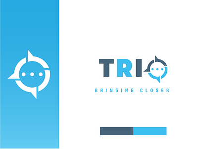 TRIO Logo design branding design graphic design illustration logo logo design professional ui vector