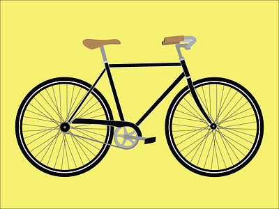 Commuter bike commuter illustrator minnesota vector