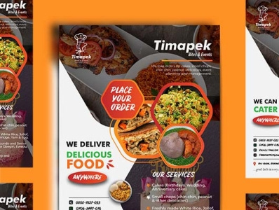 Food Flyer Design event flyer flyer design food food design food design flyer event food flyer food flyer design food logo kitchen flyer kitchen logo restaurant flyer