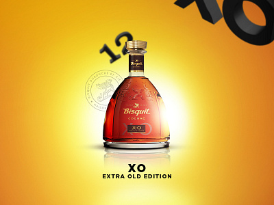 Bisquit Extra Gold Edition bisquit cognac ui webdesign website