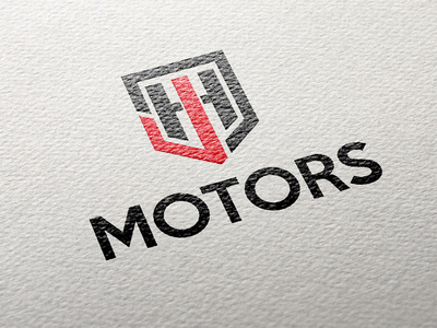 HJ Motors branding design illustrator logo logodesign logotype vector