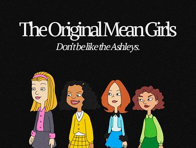 OG Mean Girls design graphic design typography vector